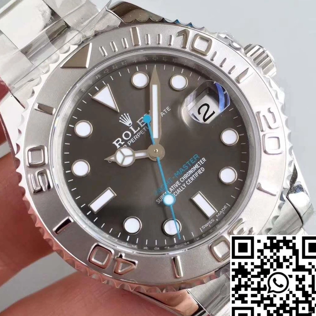 Anthracite Factory 37mm 268622 1255 Dial Yacht AR Master Rolex HighPerformance 0729
